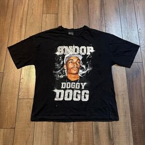 Snoop doggy dogg‎ dogg supply black graphic diamond smoke tee size large